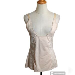 Vintage Beige Camisole Top